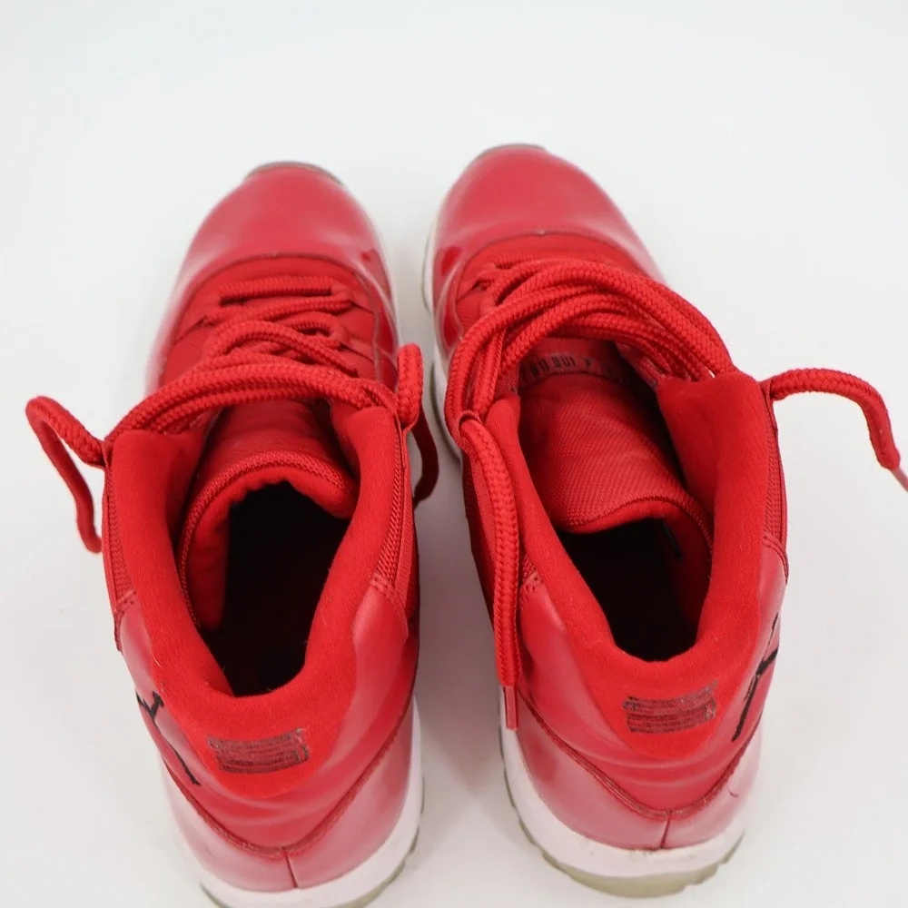 Jordan Air Jordan 11 Retro Mens Size 12 Gym Red Win Like 96‎ Sneakers 378037-623
